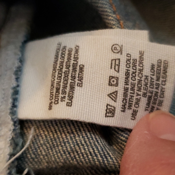 We The Free High Rise Button Fly Jeans Size 29 - Picture 11 of 11